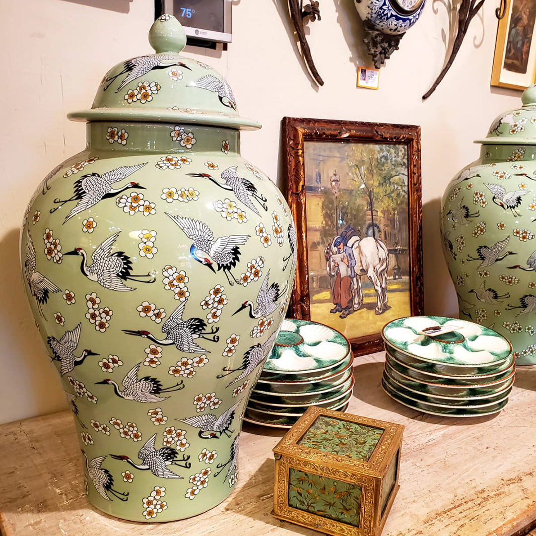 Chinese Vases - Large - Pair