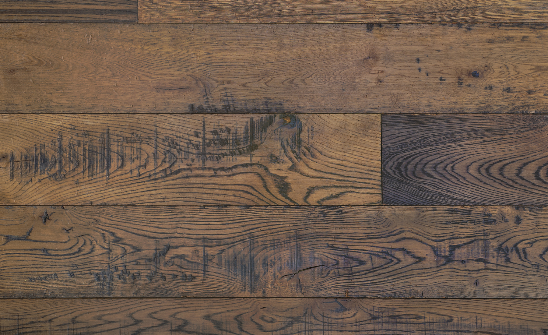 French oak flooring and reclaimed wood tones