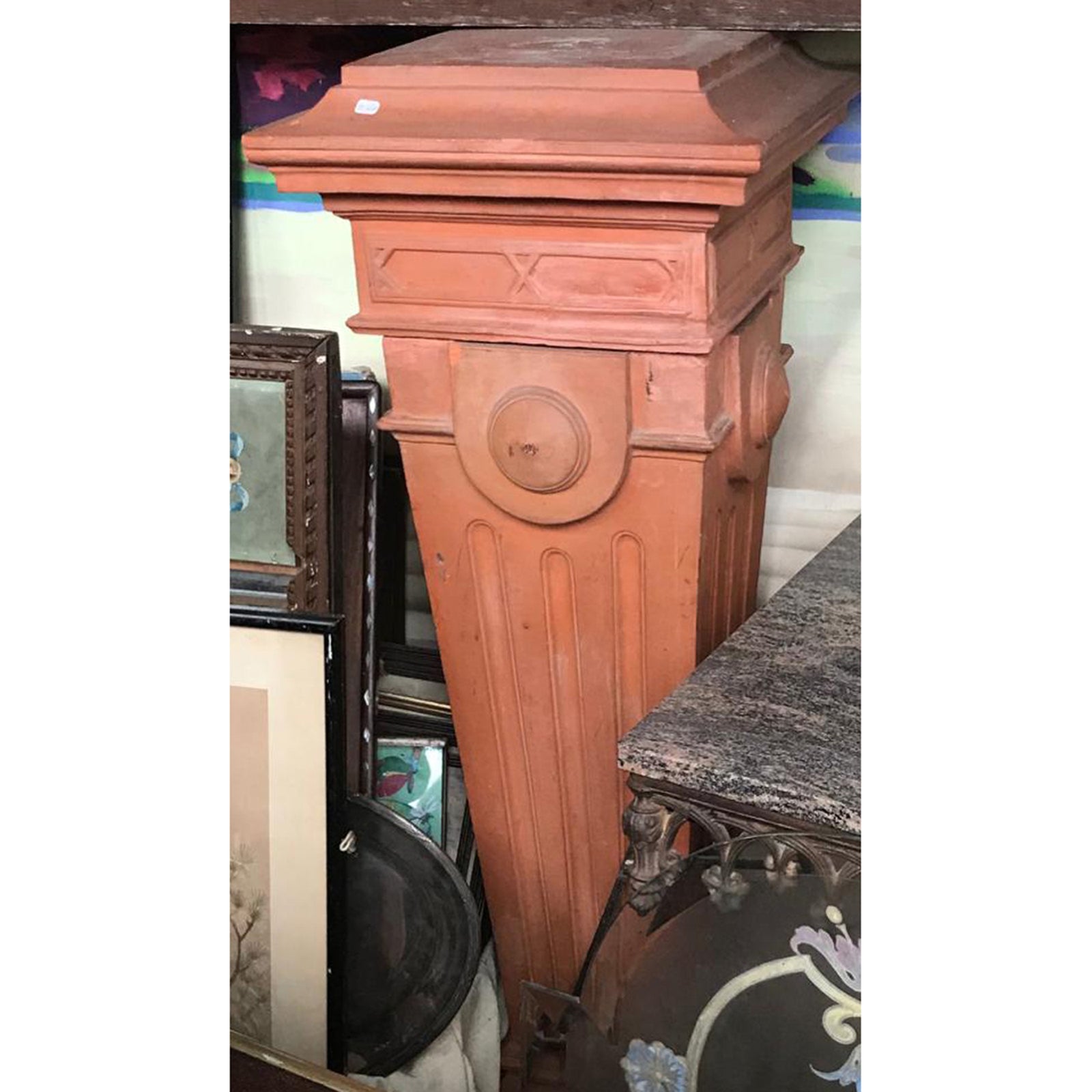 Terracotta Socle (Pedestal)