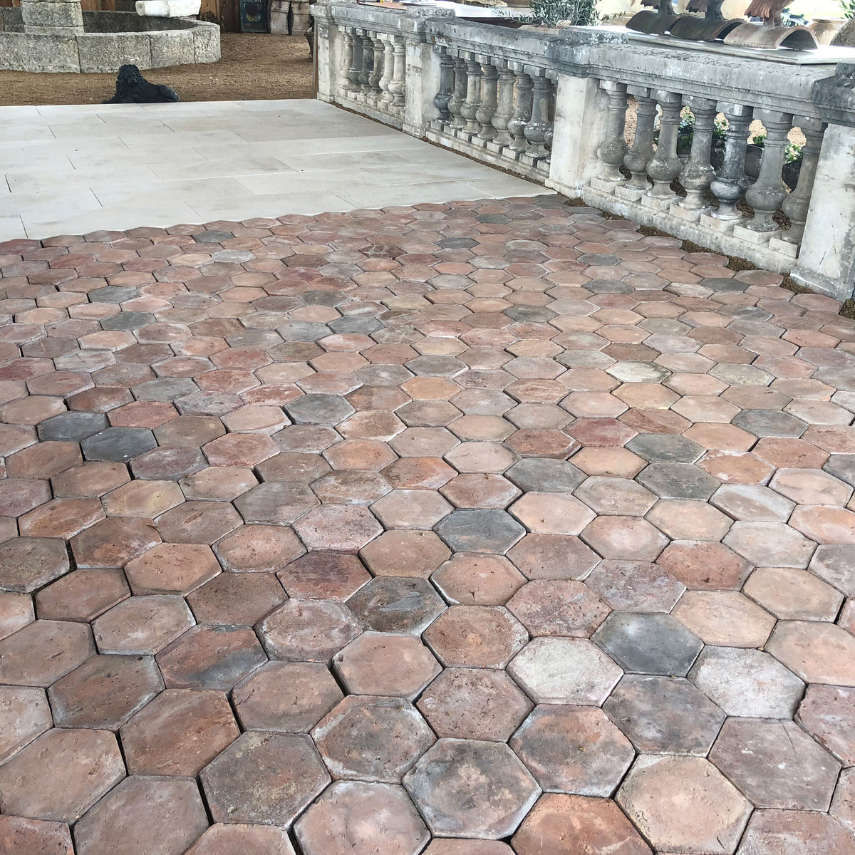 Private Sale: Antique Terracotta Flooring - One Crate