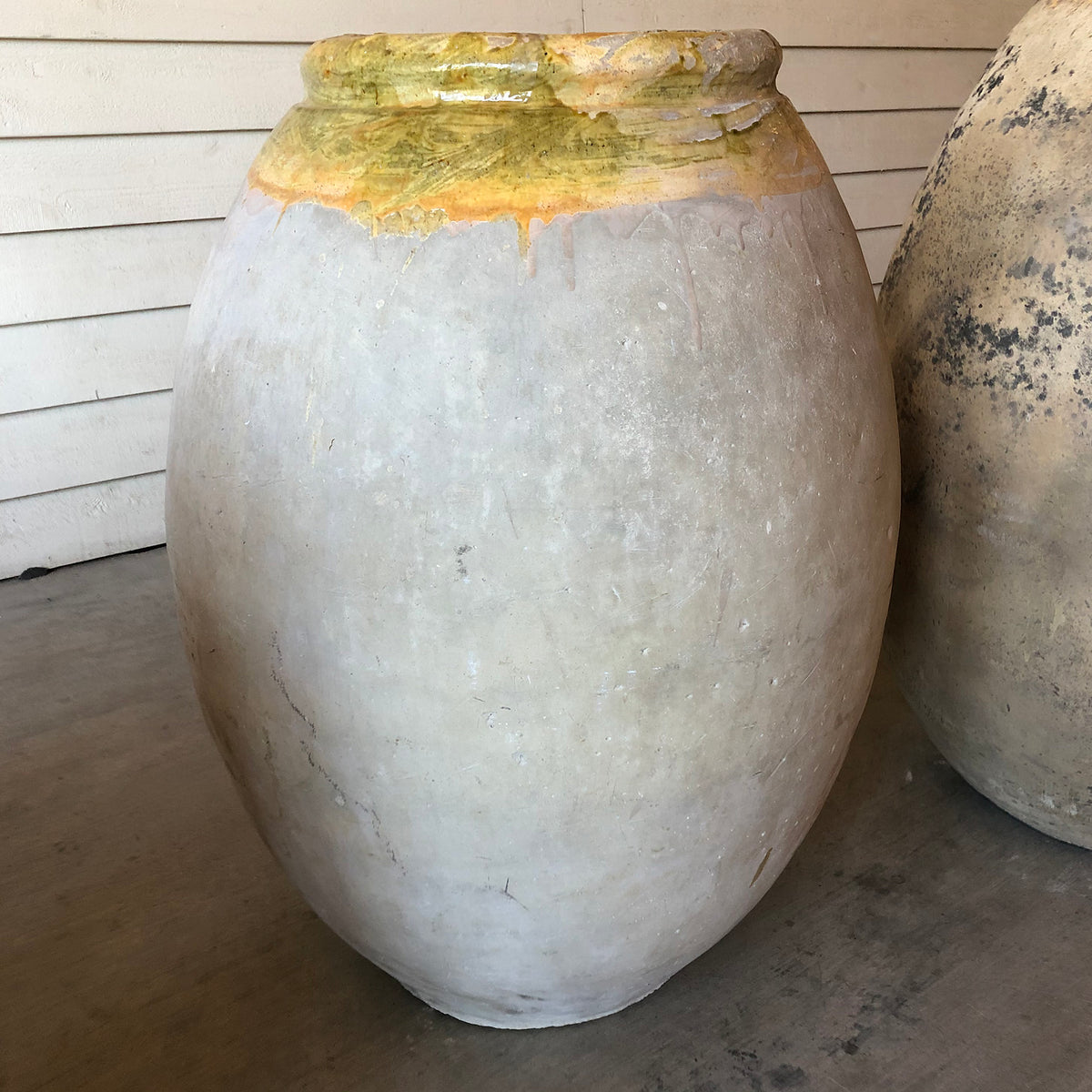 Antique Biot Jar - 17th century - 38&quot; Four (4) Stamps - Very Rare &quot;Croix de Malte&quot; - E