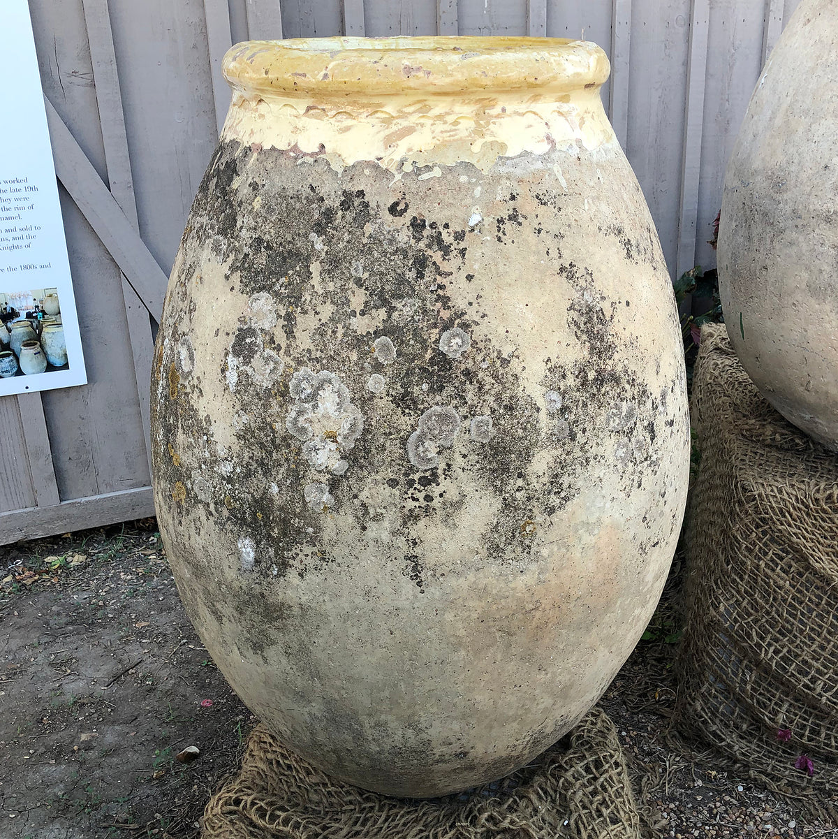 Antique Biot Jar - 17th century - 43&quot; 15 Stamps - H