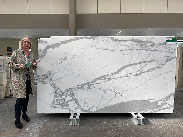 Carrara Marble Blocks and Slabs