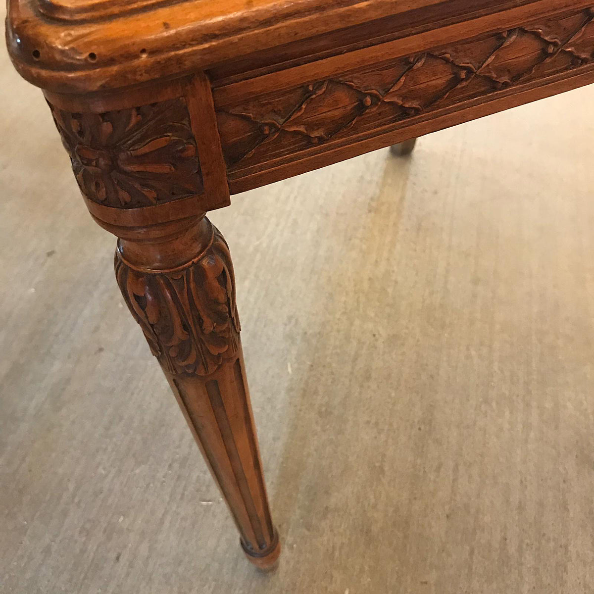 Antique French Cane Chairs with Matching Splat, Pair