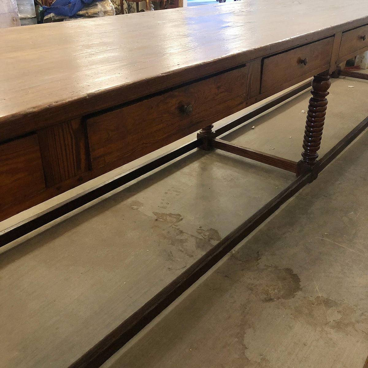 Chateau Kitchen Table 15 ft long