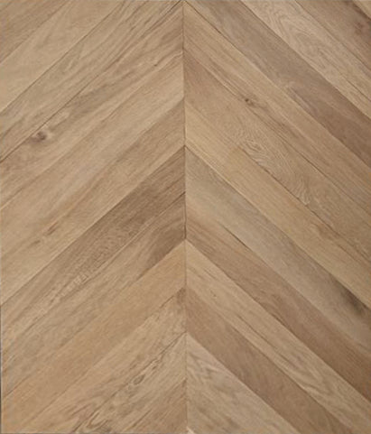 Chevron Pattern - 18th century Reclaimed French Oak