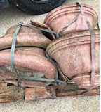 Front of a Chateau Fountain - four (4) separate elements