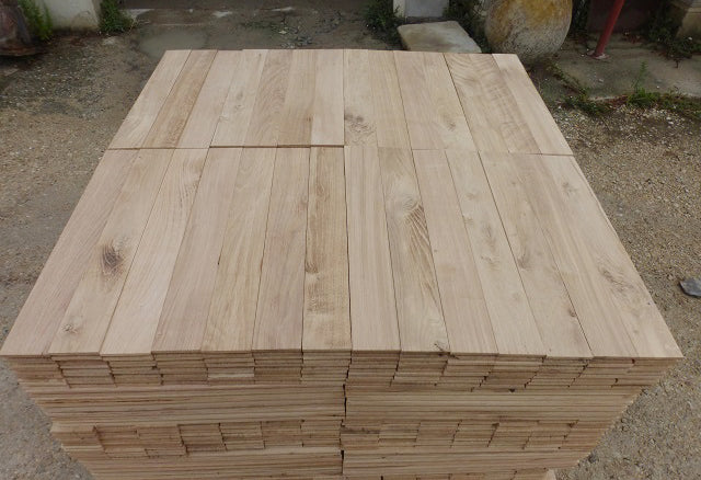 Herringbone Pattern - 18th century Reclaimed French Oak