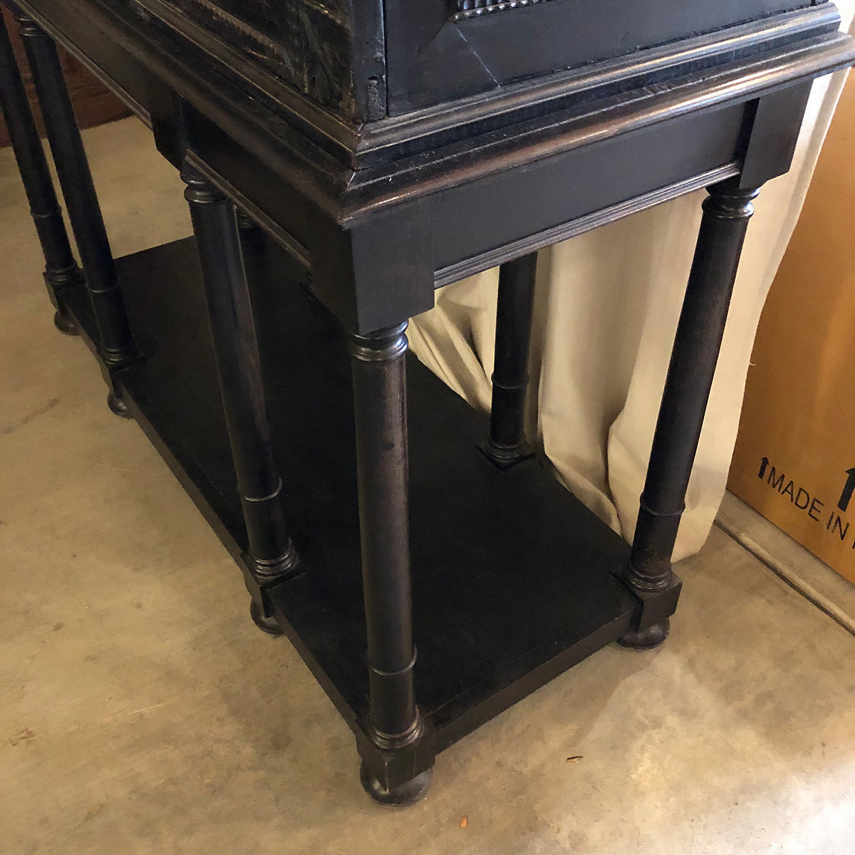 Cabinet for displaying religious artifacts