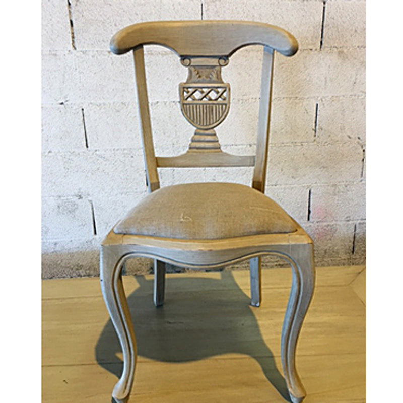 Wood and Fabric French Chairs circa 1910 - 9 available