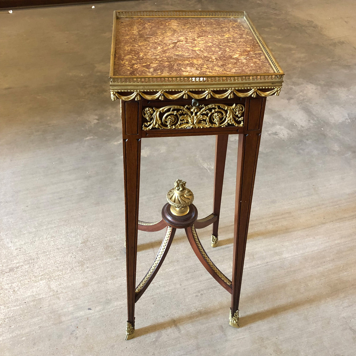 Beautiful Display Stand with Drawer