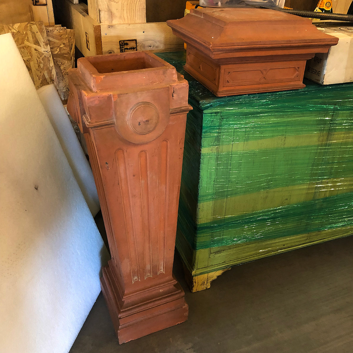 Terracotta Socle (Pedestal)